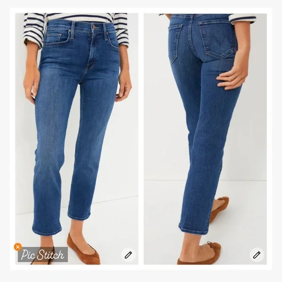 MOTHER Blue Women's Jeans - Picture 2 of 11